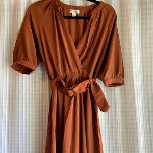 Day Dress with Belt